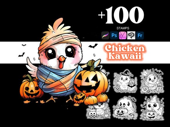 100 Chicken Halloween Procreate: Creative Power with Practical Caution