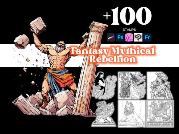 100 Mythical Rebellion Procreate: Elevate Your Digital Art with Real-World Creativity