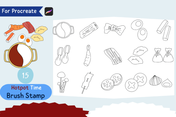 Procreate Brush Stamp Hotpot Time: Creative Freedom for Digital Artists